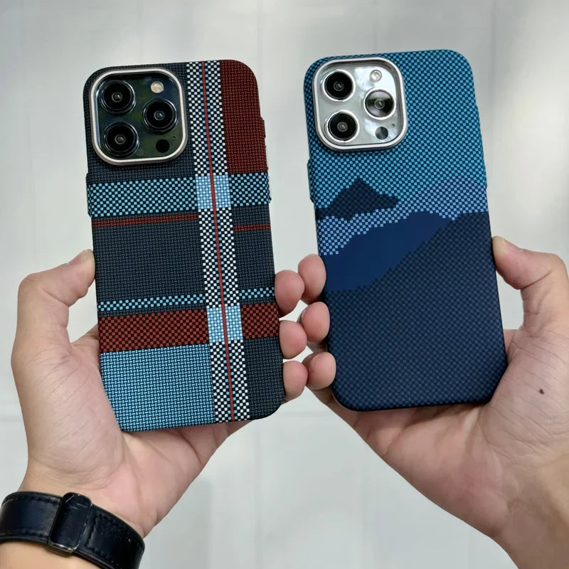 Iphone Case Carbon Abstract MagSafe