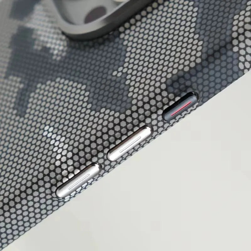 IPHONE CARBON CAMOUFLAGE CASE WITH MAGSAFE