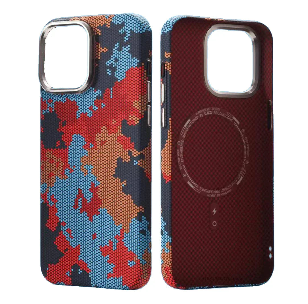 IPHONE CARBON CAMOUFLAGE CASE WITH MAGSAFE