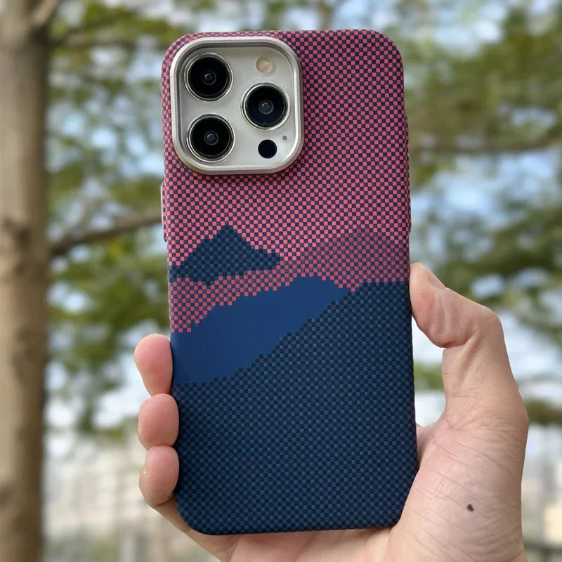 Iphone Case Carbon Abstract MagSafe