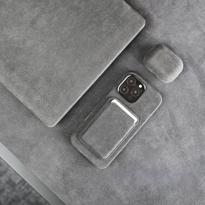 GREY ALCANTARA CASE WITH MAGSAFE
