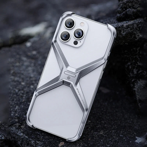 Minimalist Titanium iPhone Case