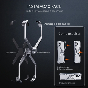 Minimalist Titanium iPhone Case