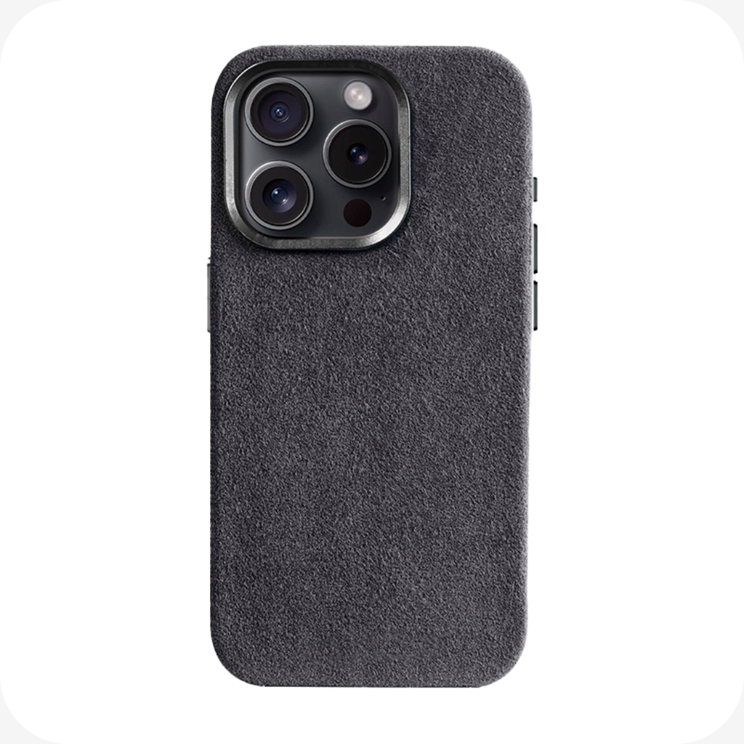 GREY ALCANTARA CASE WITH MAGSAFE