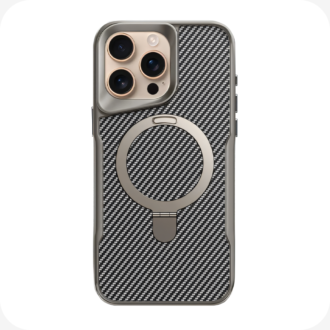 IPHONE CARBON TISSUE MAGSAFE CASE