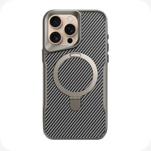 IPHONE CARBON TISSUE MAGSAFE CASE