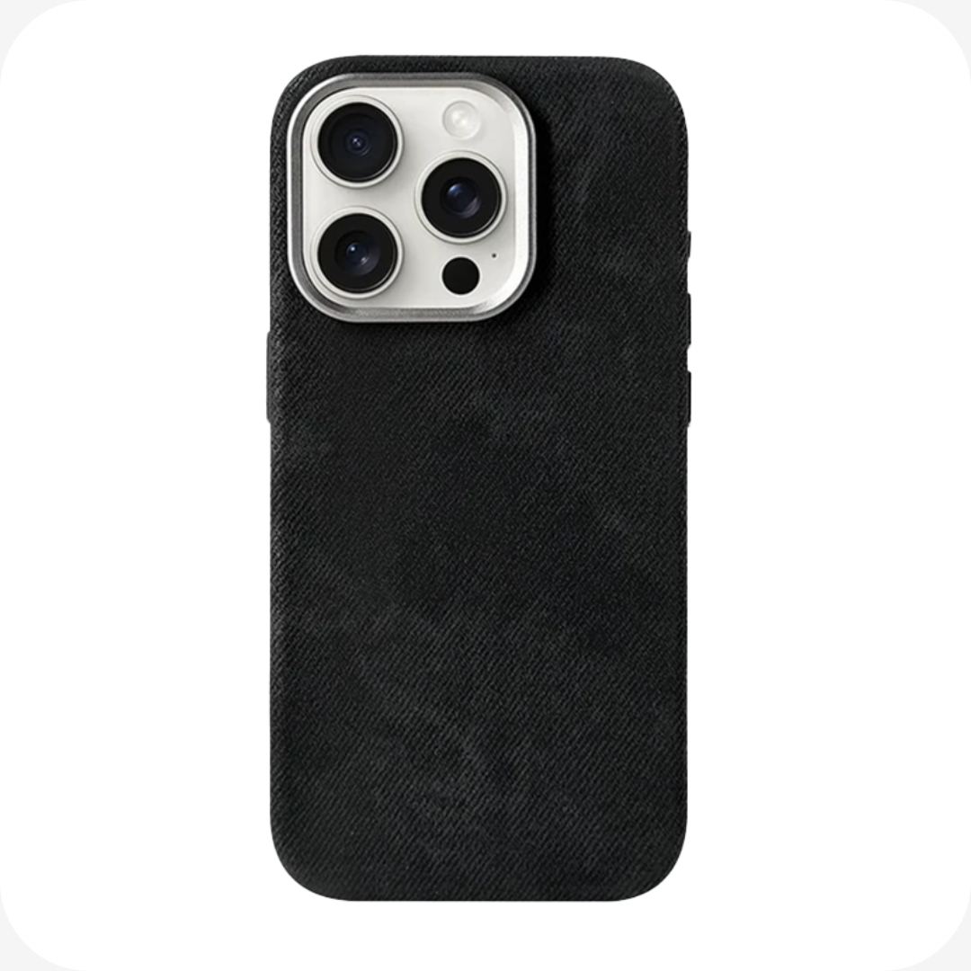 Iphone Fiber Case, Fabric Effect, Magsafe