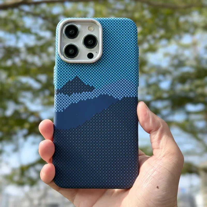 Iphone Case Carbon Abstract MagSafe