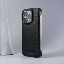 IRON MAGSAFE LEATHER IPHONE CASE