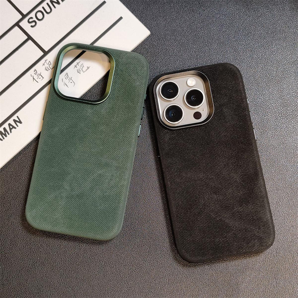 Iphone Fiber Case, Fabric Effect, Magsafe