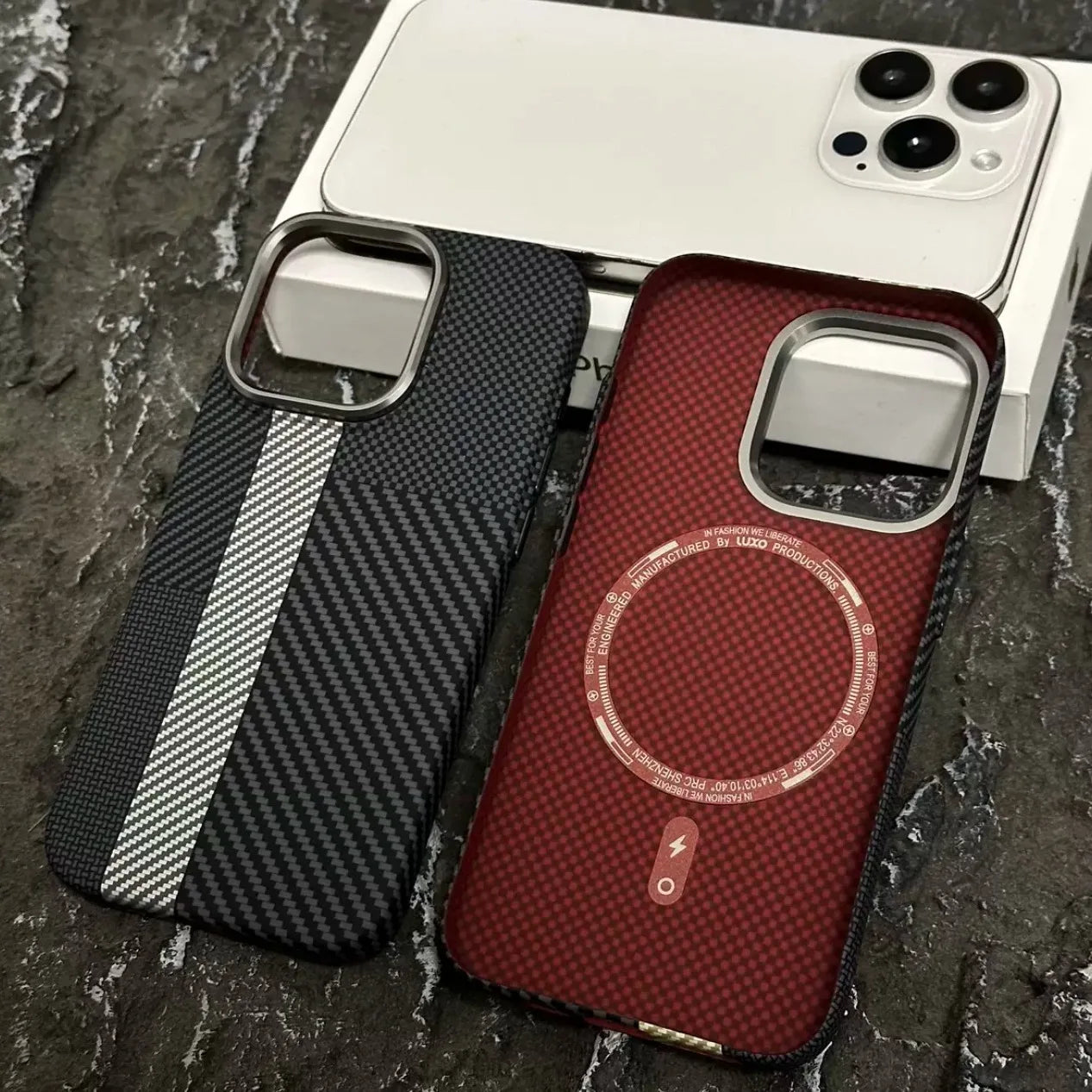 Iphone Carbon Colors Magsafe Case