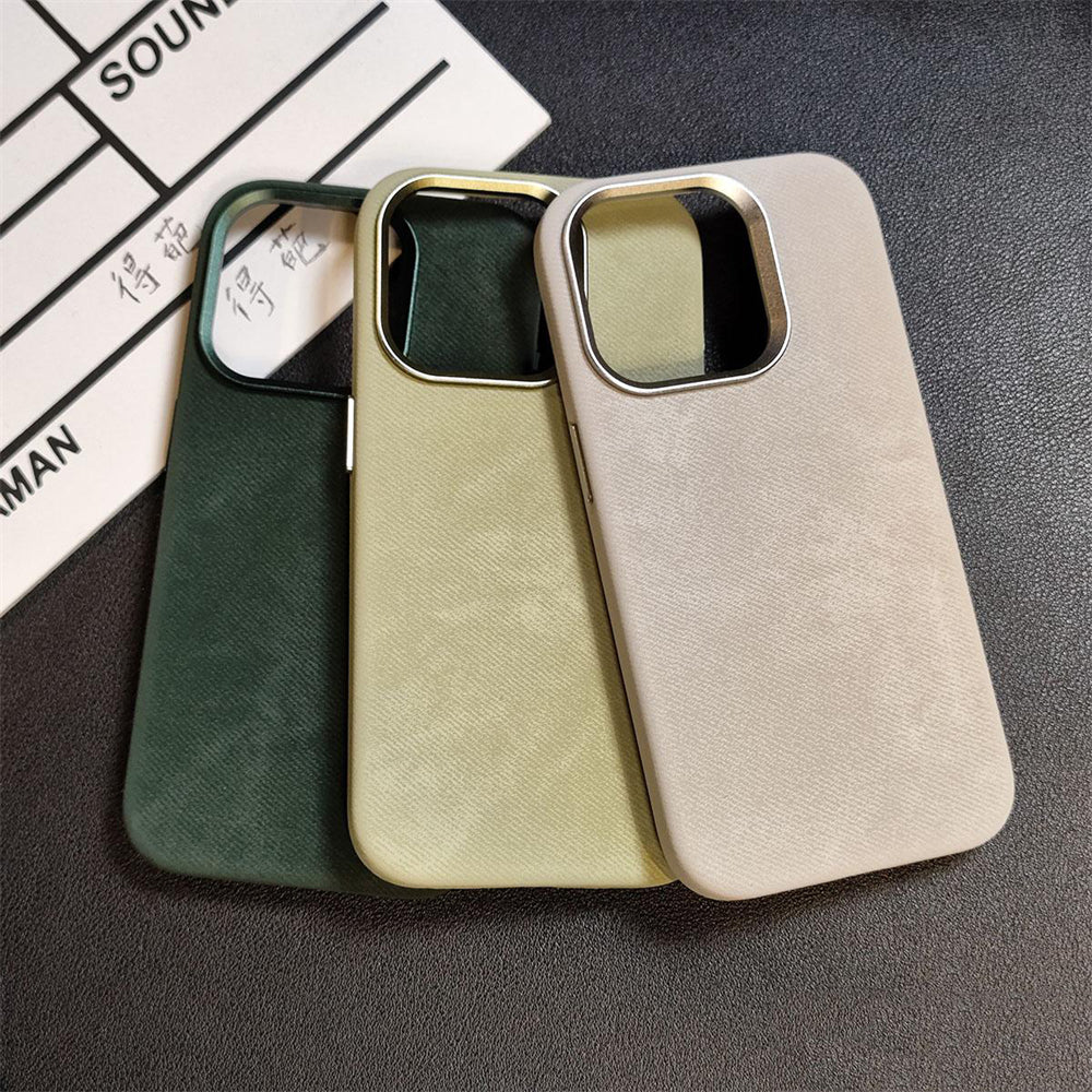 Iphone Fiber Case, Fabric Effect, Magsafe