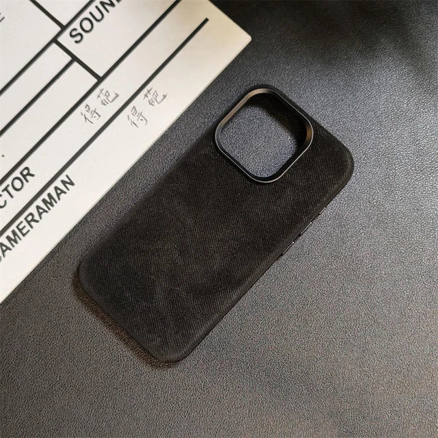 Iphone Fiber Case, Fabric Effect, Magsafe