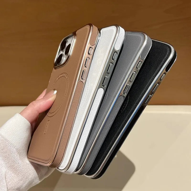SMART MAGSAFE LEATHER IPHONE CASE