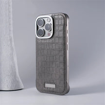 IRON MAGSAFE LEATHER IPHONE CASE