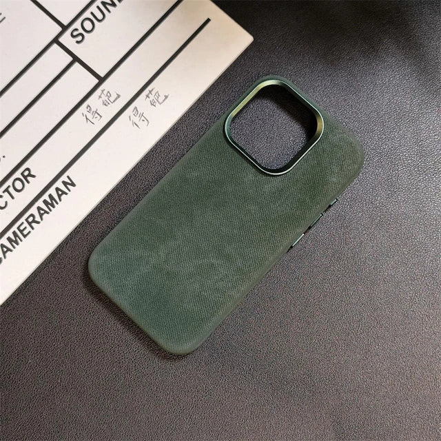 Iphone Fiber Case, Fabric Effect, Magsafe