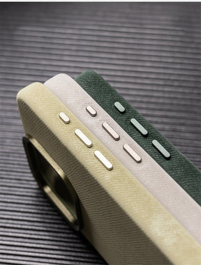 Iphone Fiber Case, Fabric Effect, Magsafe