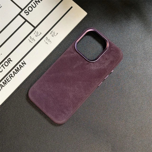 Iphone Fiber Case, Fabric Effect, Magsafe