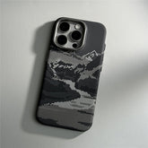 Iphone Case Carbon Mountains MagSafe
