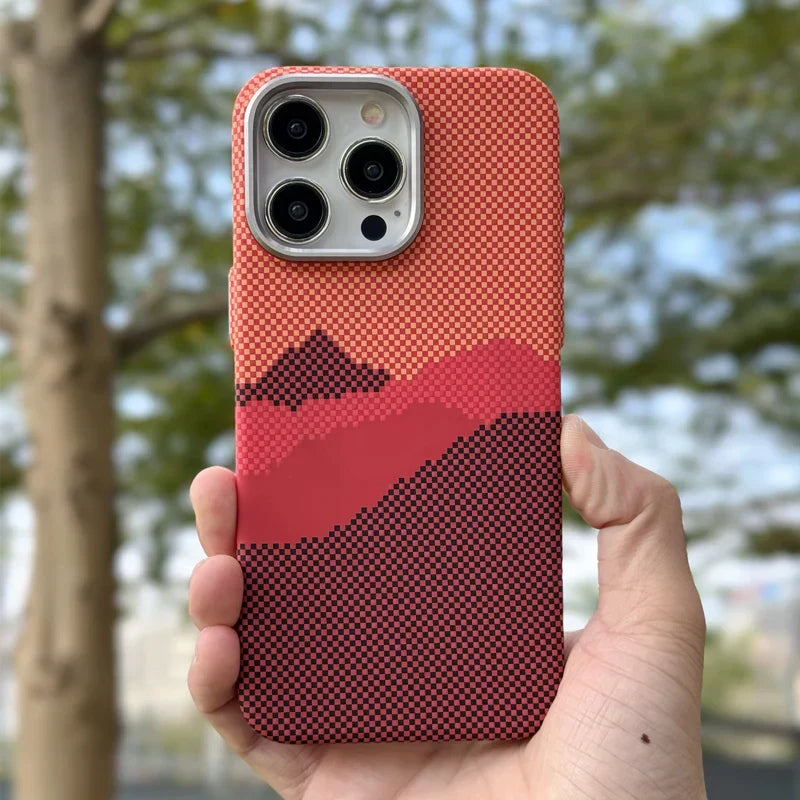 Iphone Case Carbon Abstract MagSafe