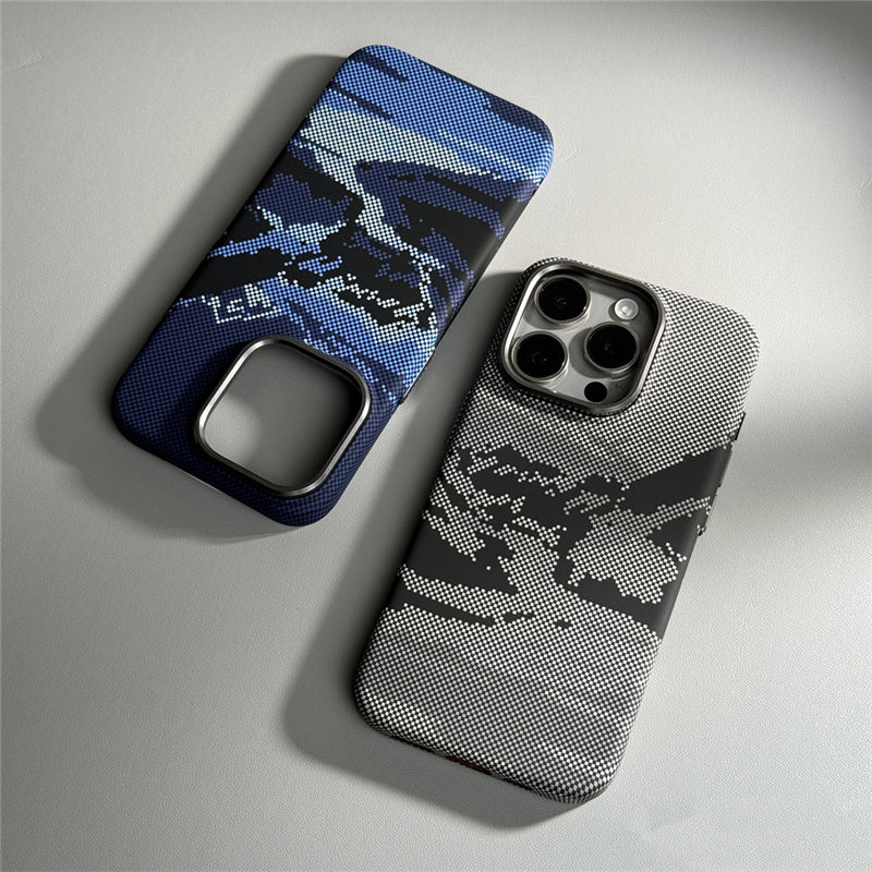 Iphone Case Carbon Mountains MagSafe