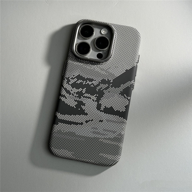 Iphone Case Carbon Mountains MagSafe
