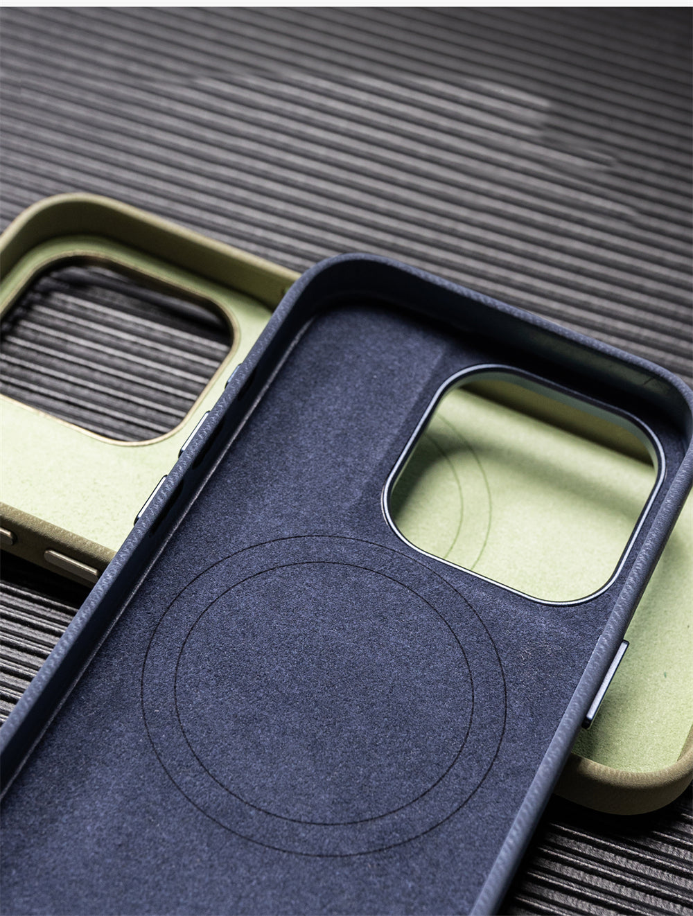 Iphone Fiber Case, Fabric Effect, Magsafe