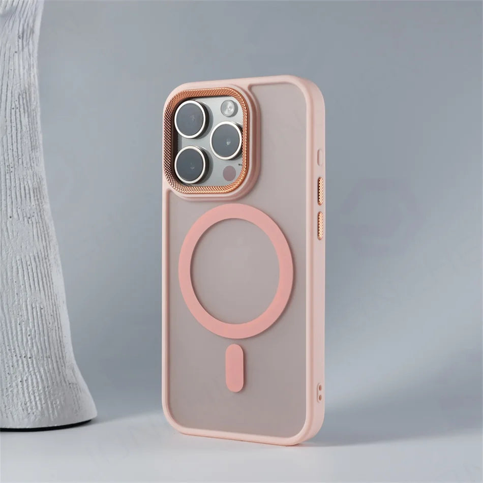 TRANSPARENT ACRYLIC MAGSAFE IPHONE CASE
