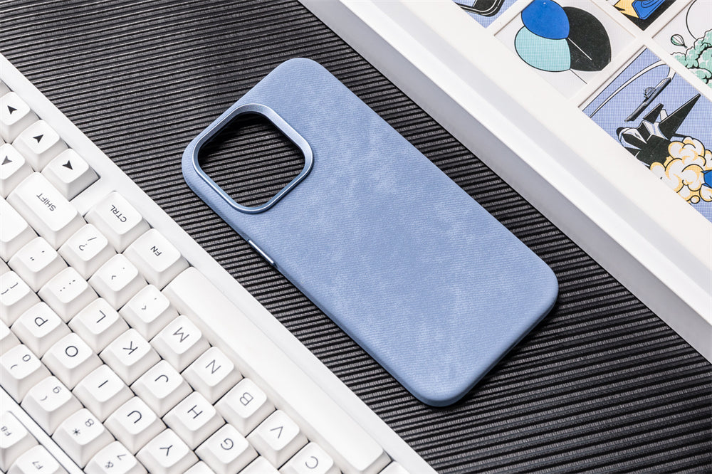Iphone Fiber Case, Fabric Effect, Magsafe
