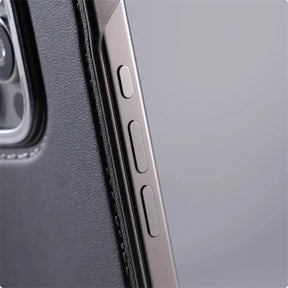 IRON MAGSAFE LEATHER IPHONE CASE