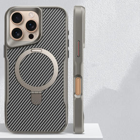 IPHONE CARBON TISSUE MAGSAFE CASE