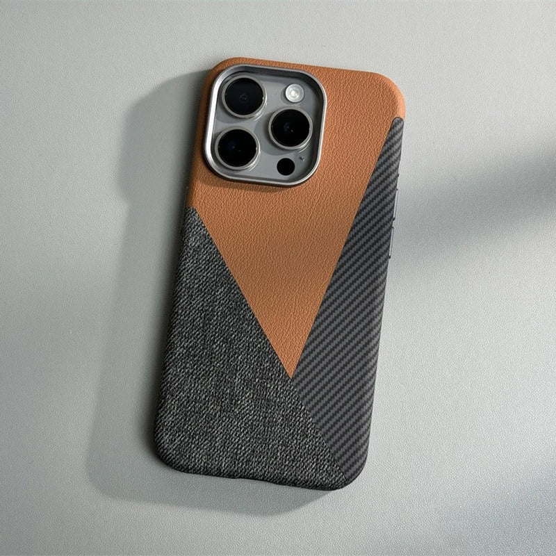 IPHONE CARBON LEATHER CASE