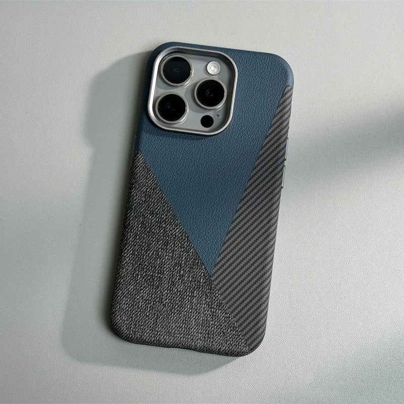 IPHONE CARBON LEATHER CASE